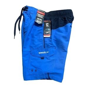 NWT Speedo swim trunks Sz S